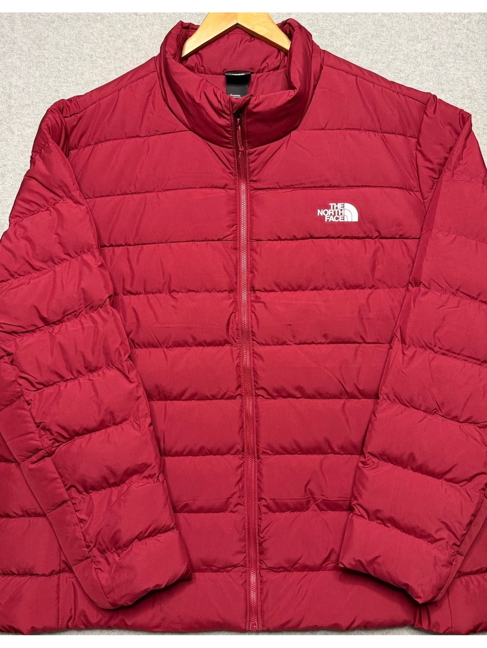 The North Face Big Aconcagua 3 Down Puffer Jacket Mens Big 3X Beetroot NWT